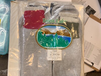 Forest Lake Men s Thermal Socks Sealed 4 Pack Gray PCH SKU#14DO