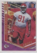 2018 Donruss Elite Rookies Purple /99 Derrick Nnadi #123 1u6
