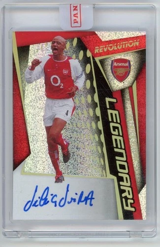 Patrick Vieira 2020-21 Panini Revolution Soccer Legendary Auto #LA-PY