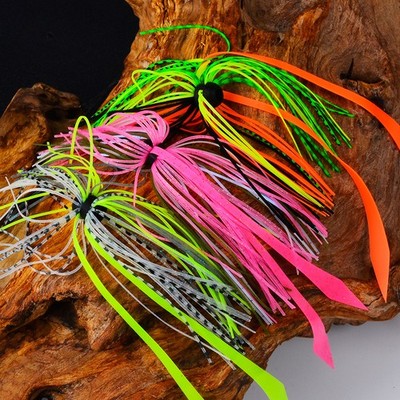 20 Bundles Silicone Jig Skirts Fishing Lure Skirt Replacement for Spinnerbaits | eBay 20 Bundles Silicone Jig Skirts Fishing Lure Skirt Replacement for Spinnerbaits | eBay