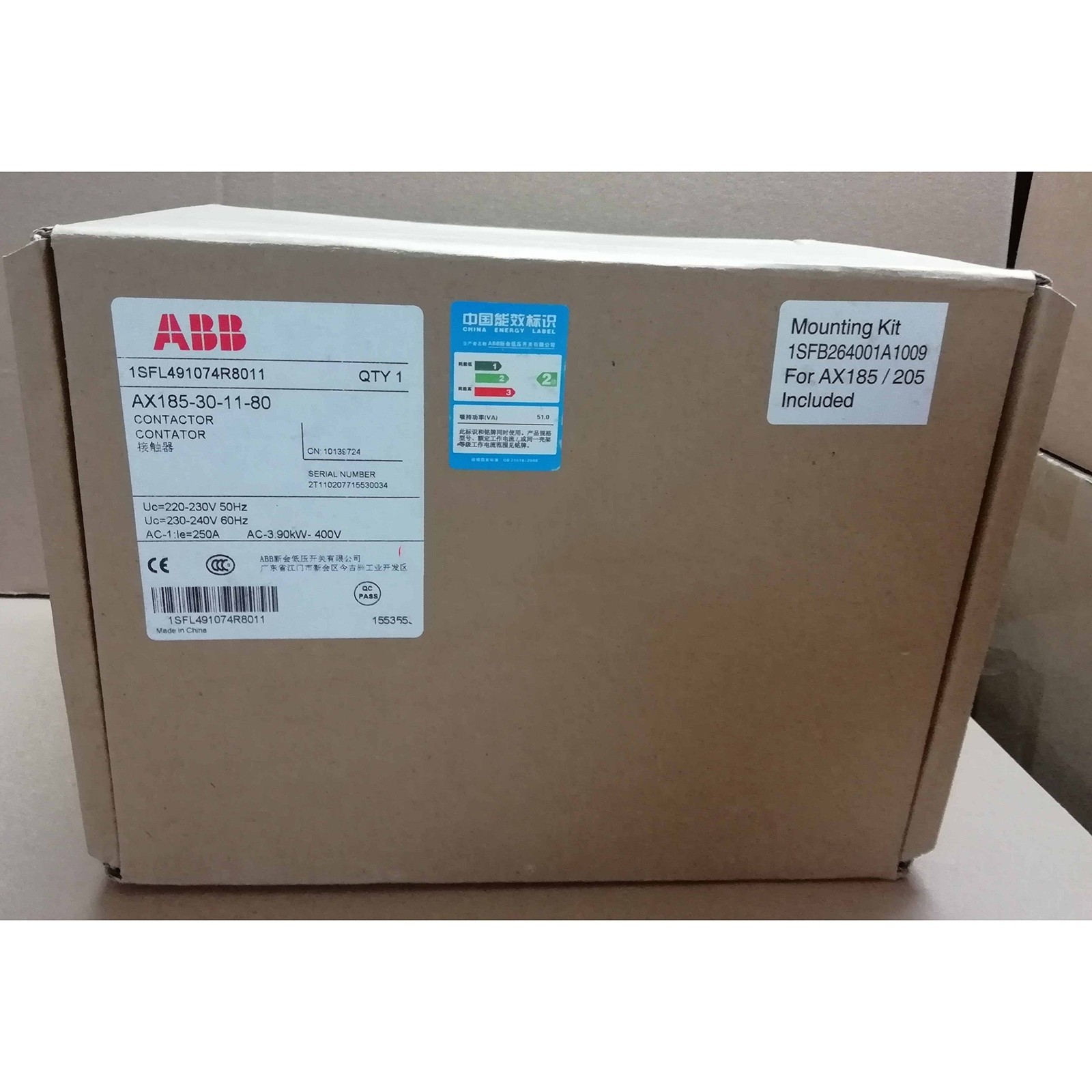 1PC NEW AC contactor AX185-30-11-80 220V Fast Ship *le