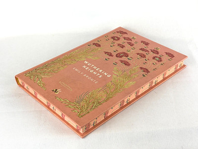 Rare - WUTHERING HEIGHTS Emily Bronte Cranford Collection Classics Painted Edges