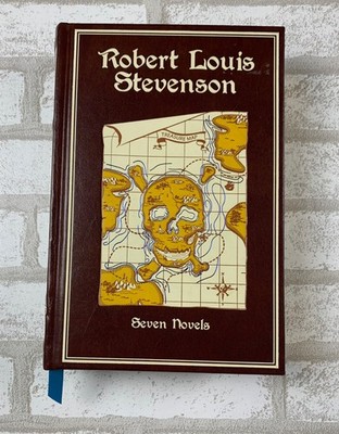 New ROBERT LOUIS STEVENSON 7 Novels Treasure Island Kidnapped+5 Leather Bound