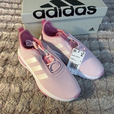New Adidas Pink Racer Track Sneakers Size 5