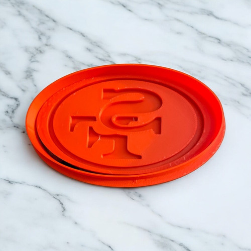 San Francisco 49ers Cookie Cutter Pastry Fondant Dough - Picture 1 of 1