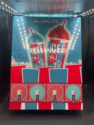 Glamlite x ICEE PR Collection Makeup Gift Set Blue Cherry Palettes Lip Gloss NIB