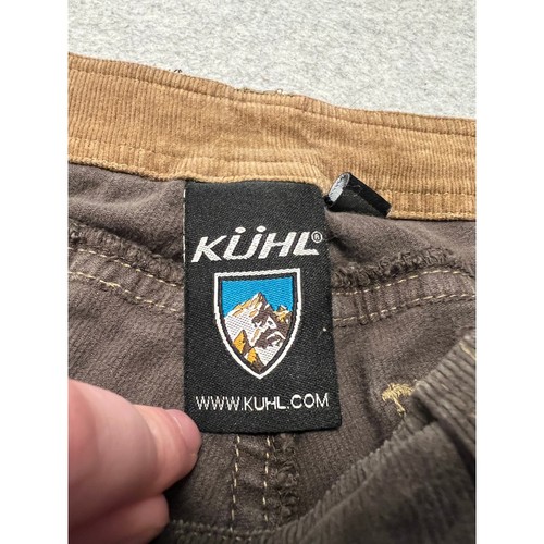 Kuhl Pants Girl's Size 6 Medium Brown Corduroy Pants Outdoor Hiking Jeans - Picture 2 of 24