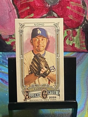 2025 Topps Allen & Ginter Mini Hideo Nomo SP #396 Dodgers