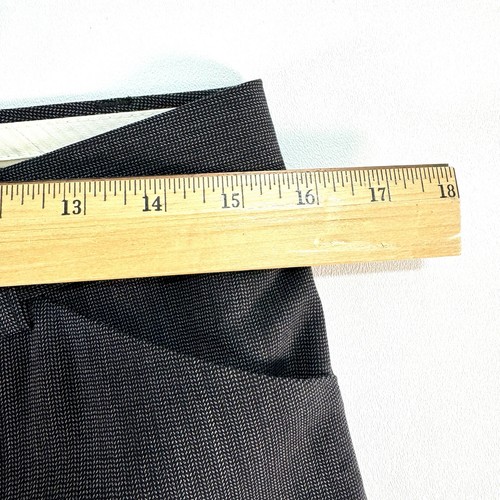 Theory Damengröße 4 grau Wollmischung Anzughose Bootcut-Hose Karriere Arbeit - Bild 6 von 11