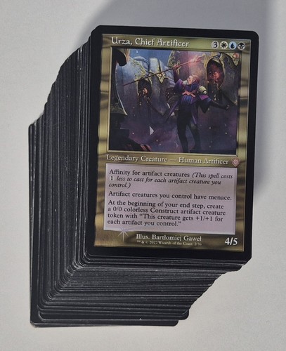 Urza Chief Artificer Edh Commander Deck Completo Ita Eng Artefatto Aggro Cheap