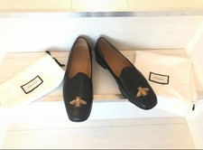 Gucci Embroidered Bee Shoes
