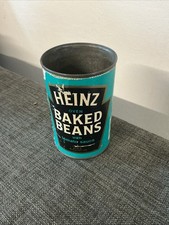 Vintage Empty Heinz Oven Baked Beans Tin