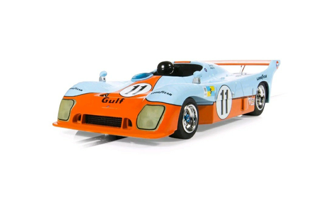New Boxed H4443 Superslot/Scalextric 1:32nd Scale Gulf Mirage 1975 Le Mans Model