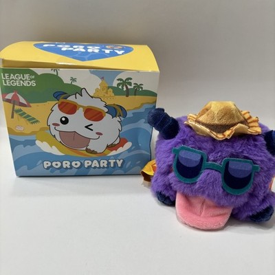 League Of Legends Summer Pool Party Dr. Mundo Poro Plush Keychain