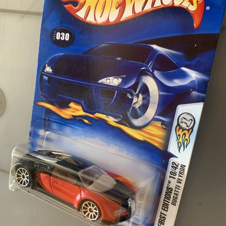 Hot Wheels 2003 primera edición Bugatti Veyron #18/42 coleccionista Foto 4 de 4