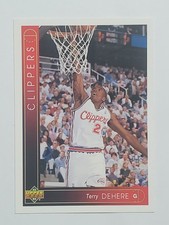 1993-94 Upper Deck #335 Terry Dehere RC!!! ~ Los Angeles Clippers ROOKIE !!!