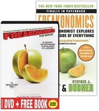 Freakonomics: Special Edition (DVD + Book) (DVD) Steven Levitt Stephen Dubner