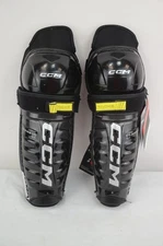 CCM Classic SE Ice Hockey Shin Guards Junior Size 11 (0905-4615)