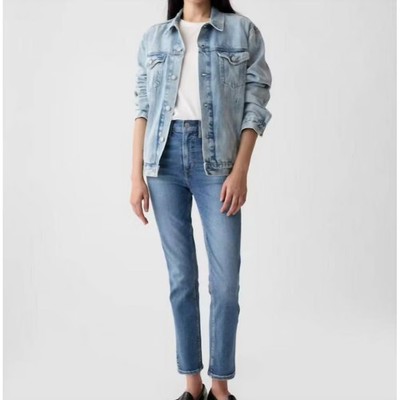 Women High Rise Ankle Length Jeans - Blue Age 3