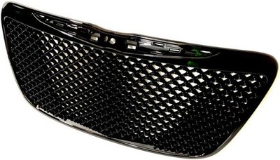 Front Grille Compatible with Chrysler 300C/300 2011-2014 Gloss Black Mesh Gri...