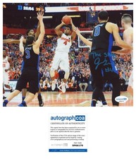 SYRACUSE ORANGE- JOHN GILLON SIGNED AUTOGRAPH 8x10 PHOTO GW VS DUKE PICTURE ACOA