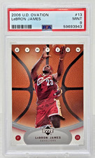 2009 Upper Deck Ovation LeBRON JAMES Basketball Card PSA 9 MINT