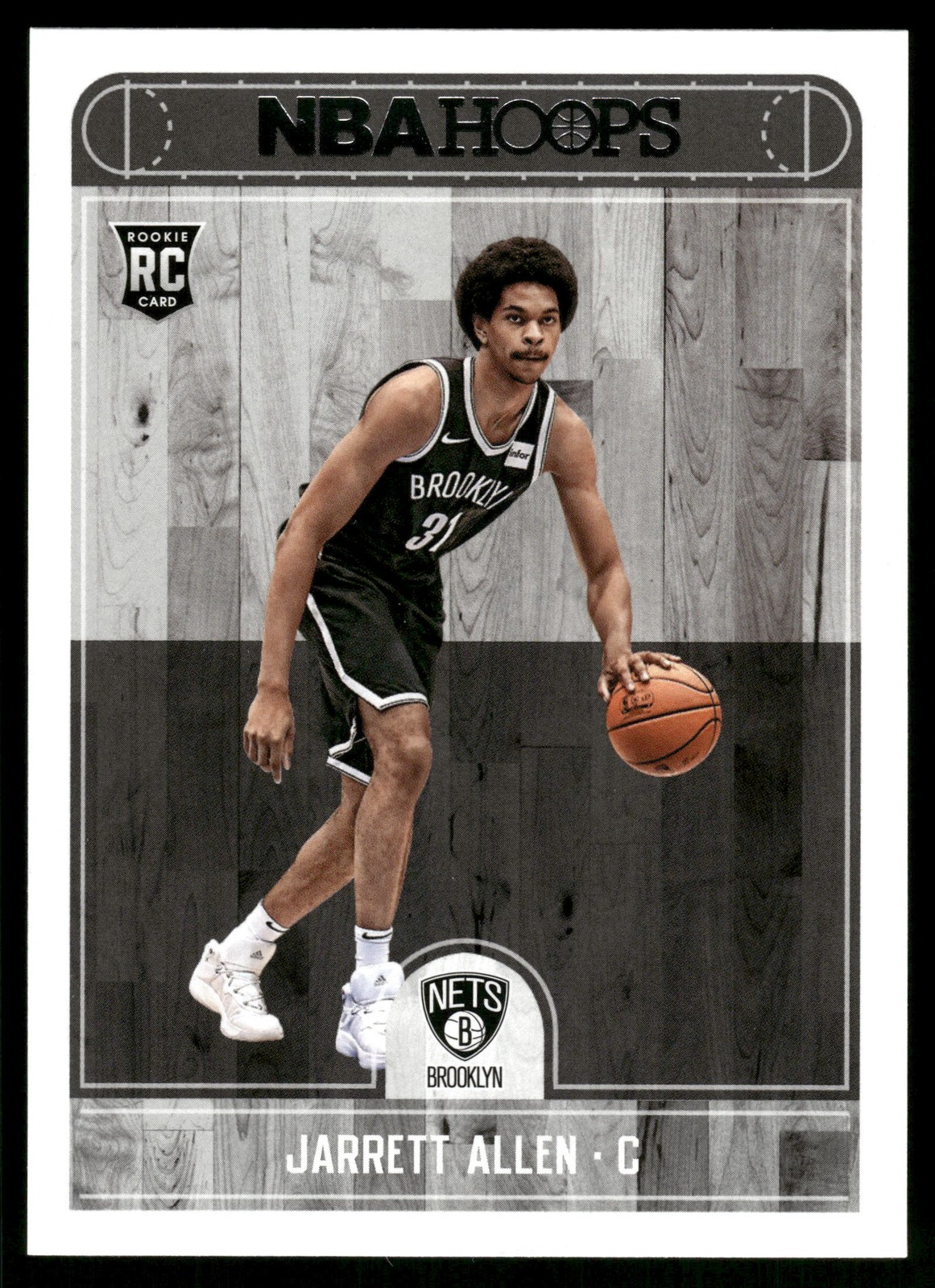 2017-18 Hoops #272 Jarrett Allen Brooklyn Nets Rookie