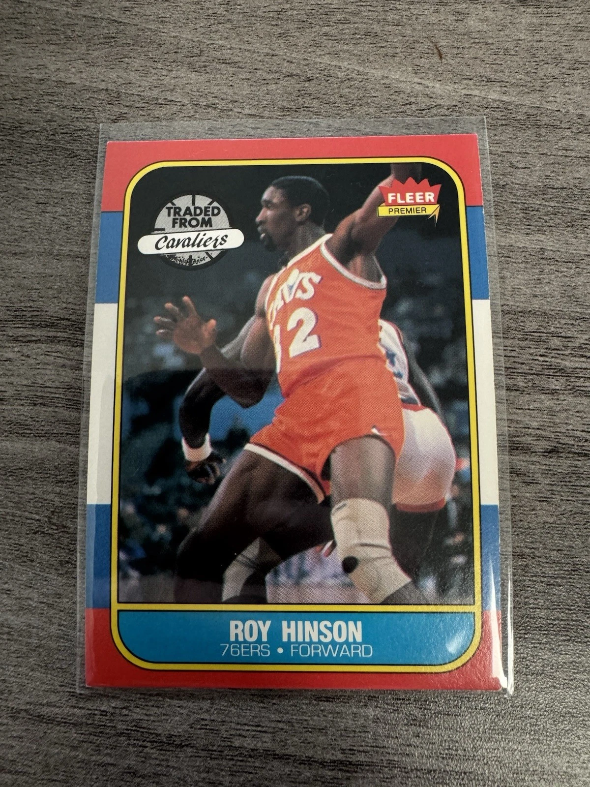 Roy Hinson trading card