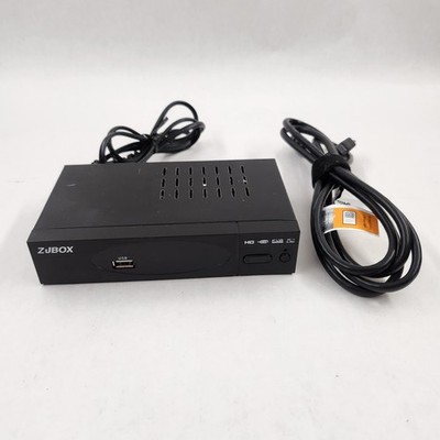 ZJBOX Digital Converter Box HD 1080p TV Tuner USB PVR MPEG4 Guide HDMI No Remote