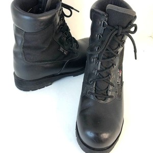 ROCKY RB4044 Black Leather Tactical Boots Sz. 8.5 Men ROCKY BOOTS RB4044 THINSULATE CROSSTECH GORE TEX VIBRAM Sz  main image 3