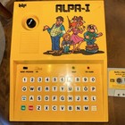 RARE Epoch Alpa-1 Alpa-I 1984 With One Cassette PARTS OR REPAIR  — photo 3