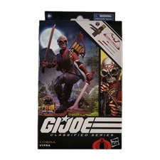 G.I. Joe Classified Series COBRA VYPRA 6  Inch Action Figure Hasbro OOP Rare