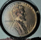 1930 D - Lincoln Cent Red - GEM BU