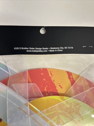 Happy Birthday Planet Space Banner Earth Saturn Stars Mars 2 Strands 7.5 Feet - Picture 5 of 7