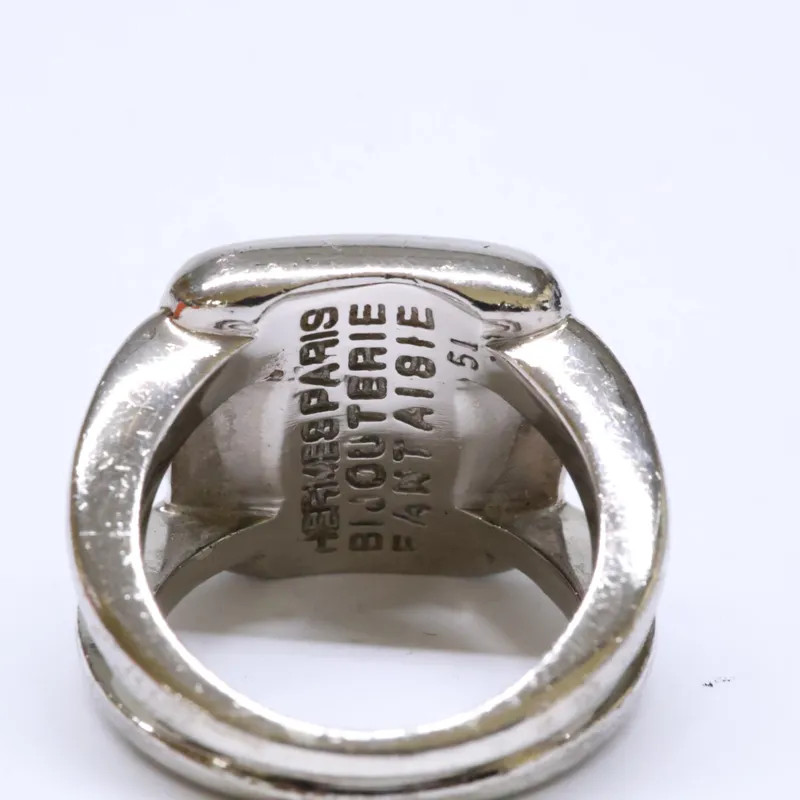 Hermes Corozo Shell 51 Ring - image 6