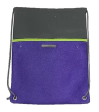 RODAN And FIELDS Purple Gray DRAWSTRING Cinch SACK BAG