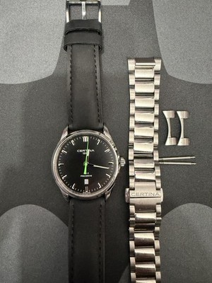 Certina DS 2 Precidrive Black Dial Men's Watch