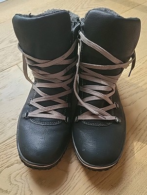 Rieker Women's Size 41 Cordula Gray Ankle Ankle Boots 