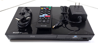 Sony BDP-S3200 Blu-Ray DVD Player HDMI W/ Power Cord & Remote Fully Tested 