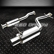 STAINLESS STEEL CAT BACK EXHAUST 4"TIP MUFFLER FOR 01-05 IS300 ALTEZZA 2JZ-GE