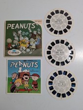 Vintage 1966 GAF View-Master The Wonderful World of Peanuts 3 Reel Pack B5361-3