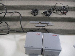 Märklin 60052 transformers 60 VA 230 V set 2 pieces without original packaging E28