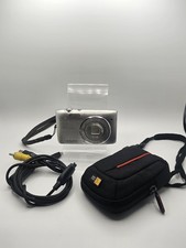 Nikon CoolPix S3500 Digital Camera - Silver - 20.1MP - 7x Zoom with Case Logic