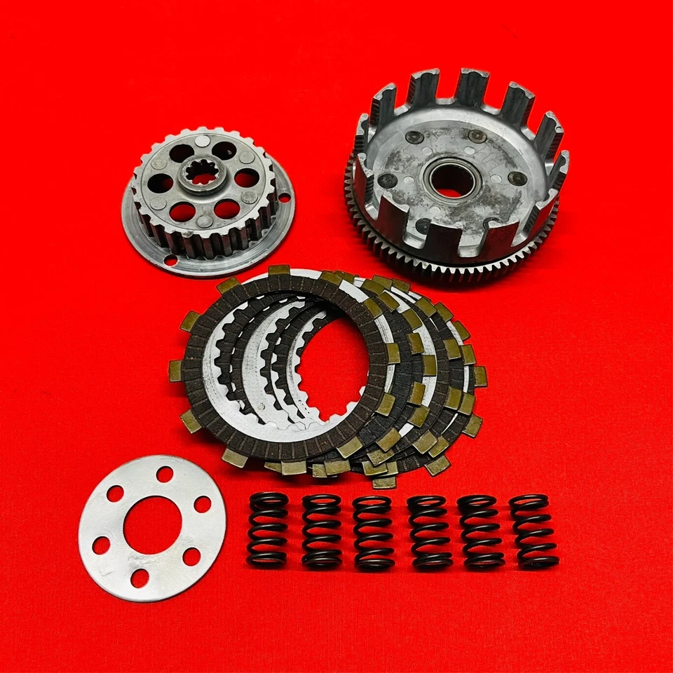 PLACAS DE CESTA DE EMBRAGUE KTM65 INCOMPLETAS ORIGINALES OEM KTM 65 SX (2003-2008) Foto 2 de 4