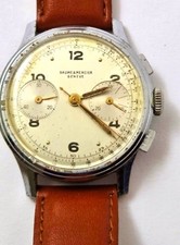 Vintage Baume & Mercier Men's Chronograph Wrist Watch, 1950's