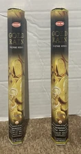 HEM 2pc Incense Sticks “Gold Rain” 40 Scented Sticks