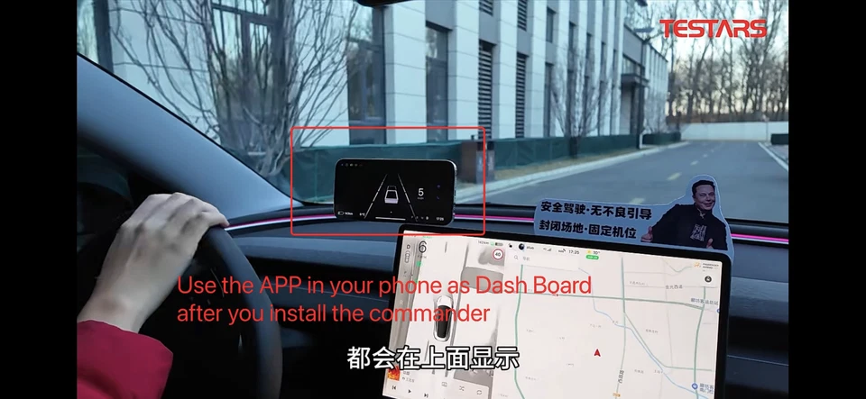 Physical Button for Tesla Model 3 (2018-2024) one click open the door glove box - Bild 2 von 4