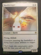 MTG Hushbringer #18-Throne of Eldraine ELD- Foil -NM