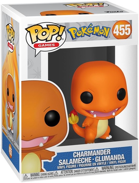 Funko Pop! PokéMon - Charmander Glumanda #455 Bobble-Head Vinyl Figur-image