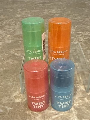 FOUR Ulta Beauty Twist Tint Color Shifting Lip Tint & Cheek Blush Stick 4.6 g X4